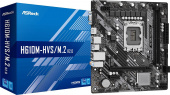 Материнская плата Asrock H610M-HVS/M.2 R2.0 Soc-1700 Intel H610 2xDDR4 mATX AC`97 8ch(7.1) GbLAN+VGA+HDMI от магазина РЭССИ
