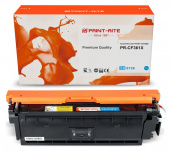 Картридж лазерный Print-Rite TRHGL8CPU1J PR-CF361X CF361X голубой (9500стр.) для HP CLJ M552dn/M553dn/M553N/M553x от магазина РЭССИ