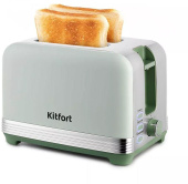 Тостер Kitfort КТ-6070 930Вт фисташковый/серебристый от магазина РЭССИ