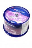 Записываемый компакт-диск Verbatim 43550 DVD+R 4.7 GB 16x CB/50 от магазина РЭССИ