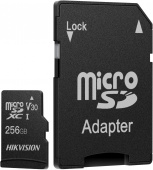 Флеш карта microSDXC 256Gb Class10 Hikvision HS-TF-C1(STD)/256G/Adapter C1 + adapter от магазина РЭССИ