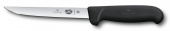 Нож кухонный Victorinox Fibrox (5.6103.15) стальной обвалочный лезв.150мм прямая заточка черный от магазина РЭССИ