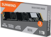 Накопитель SSD SunWind PCIe 4.0 x4 1TB SWSSD001TN4 NV4 M.2 2280 от магазина РЭССИ