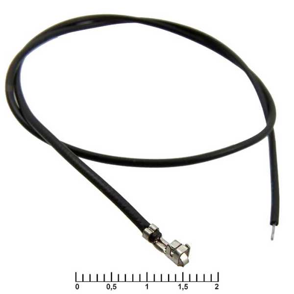 H 2,54 mm AWG26 0,3m black от магазина РЭССИ