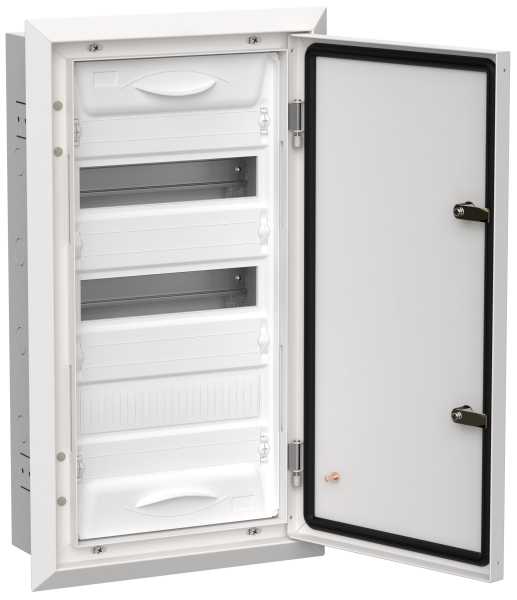 TITAN 5 Корпус металлический ЩРв-36 (1х36) 630х365х130мм IP31 белый (одна дверь) IEK от магазина РЭССИ