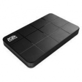 USB 3.0 Внешний корпус 2.5" SATAIII HDD/SSD AgeStar 3UB2P1C пластик чёрный кабель USB3.0 A - type-C от магазина РЭССИ