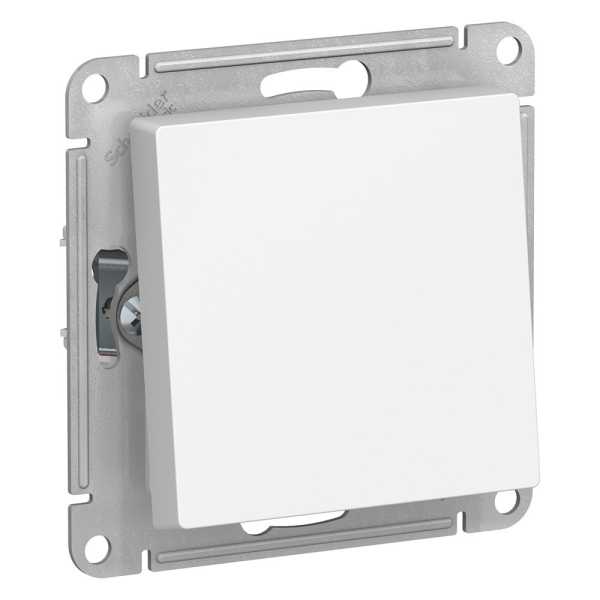 Переключатель одноклавишный ATLASDESIGN AQUA IP44 схема 6 10АХ механизм белый от магазина РЭССИ