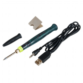 Паяльник  12-0180 Мини (питание через USB ) 5V/8 Вт + припой от магазина РЭССИ