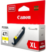 Картридж струйный Canon CLI-471XLY 0349C001 желтый для Canon Pixma MG5740/MG6840/MG7740 от магазина РЭССИ