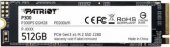 Накопитель SSD Patriot PCI-E 3.0 x4 512Gb P300P512GM28 P300 M.2 2280 от магазина РЭССИ