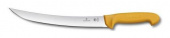 Нож Victorinox Swibo (5.8435.26) стальной для забоя/разделки лезв.260мм прямая заточка оранжевый от магазина РЭССИ
