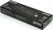 Блок питания Gauss 202022400 пониж. для лен.светод. черный от магазина РЭССИ