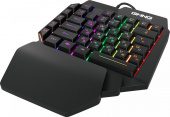 Игровой блок Оклик 705GK черный USB Multimedia for gamer LED (подставка для запястий) (1620882) от магазина РЭССИ
