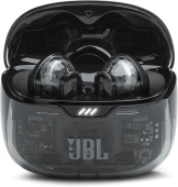Гарнитура внутриканальные JBL Tune Beam Ghost черный беспроводные bluetooth в ушной раковине (JBLTBEAMGBLK) от магазина РЭССИ
