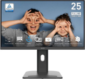 Монитор MSI 24.5" Pro MP253P черный IPS LED 16:9 HDMI M/M HAS Piv 300cd 178гр/178гр 1920x1080 100Hz VGA DP FHD 2.7кг от магазина РЭССИ