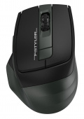Мышь A4Tech Fstyler FB35 зеленый/черный оптическая (2000dpi) беспроводная BT/Radio USB для ноутбука (6but) от магазина РЭССИ