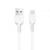 Кабель USB 2.0 hoco X13 AM/microBM белый 1м макс. ток 2 А от магазина РЭССИ