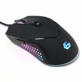 Мышь игровая Gembird MG-770 USB чёрн. 3200DPI 7 кн. рег. подсв. каб. тканевый 1.8 м от магазина РЭССИ