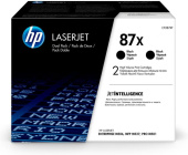 Картридж лазерный HP 87X CF287XD черный двойная упак. (36000стр.) для HP LJ Ent M506/M527 от магазина РЭССИ