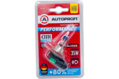 Автомобильная галогенная лампа AUTOPROFI H8 12V 35W (PGJ19-1)1 шт +80% PERFORMANCE PRF-H8 от магазина РЭССИ