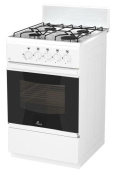 Плита Газовая Flama RG 24011 W белый реш.сталь от магазина РЭССИ