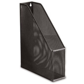 Вертикальный металлический лоток для бумаг BRAUBERG Germanium 250х72х315 мм 231948 от магазина РЭССИ