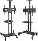 Подставка для телевизора Onkron TS1551 черный 40"-70" макс.60.5кг напольный мобильный от магазина РЭССИ