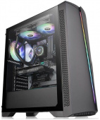 Корпус Thermaltake H350 TG RGB черный без БП ATX 5x120mm 4x140mm 1x200mm 2xUSB2.0 1xUSB3.0 audio bott PSU от магазина РЭССИ