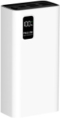Мобильный аккумулятор Pero PB07 30000mAh PD 22.5W 5A 4xUSB-A/USB-C белый (PB07WH) от магазина РЭССИ