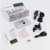 Видеорегистратор INTEGO Basic VX-315DUAL с салонной камерой картой памяти MicroSD 32 GB в комплекте (и опциональной камерой заднего вида с записью трех каналов видео одновременно) VX-315DUAL-TY от магазина РЭССИ