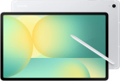 Планшет Samsung Galaxy Tab S10 FE+ 1580 (2.9) 8C RAM12Gb ROM256Gb 13.1" TFT 2880x1800 5G 1Sim eSIM Android 15 серебристый 13Mpix 12Mpix BT WiFi microSD 1Tb 10090mAh от магазина РЭССИ