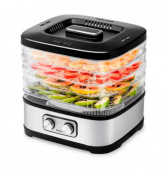 Сушка для фруктов и овощей Kitfort КТ-1940 5под. 240Вт нержавеющая сталь от магазина РЭССИ