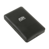 USB 3.0 Внешний корпус 2.5" SATAIII HDD/SSD AgeStar 3UBCP3 (BLACK) USB 3.0 пластик черный безвинтовая конструкция от магазина РЭССИ
