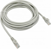 Патч-корд Buro UTP 4 пары cat6 CCA molded 5м серый RJ-45 (m)-RJ-45 (m) от магазина РЭССИ