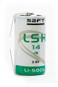Элемент питания SAFT LSH 14 CNR C с лепестковыми выводами от магазина РЭССИ