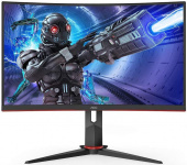 Монитор AOC 27" Gaming C27G2ZU черный/красный VA LED 0.5ms 16:9 HDMI M/M матовая HAS Piv 300cd 178гр/178гр 1920x1080 240Hz DP FHD USB 5.5кг от магазина РЭССИ