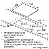 Индукционная варочная поверхность Bosch PUE611FB1E черный от магазина РЭССИ