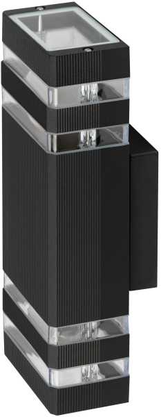 Светильник уличный настенный Астрея GBW-101-BL-0310 230В 2хЕ27 max 30Вт IP54 310х110x95 вверх/вниз от магазина РЭССИ