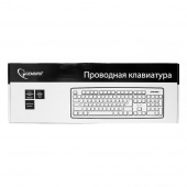 Клавиатура Gembird KB-8320U-Ru_Lat-BL черный USB кнопка переключения RU/LAT104 клавиши кабель 15м от магазина РЭССИ