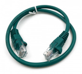 Патч-корд Buro UTP 4 пары cat5E CCA molded 0.5м зеленый RJ-45 (m)-RJ-45 (m) от магазина РЭССИ