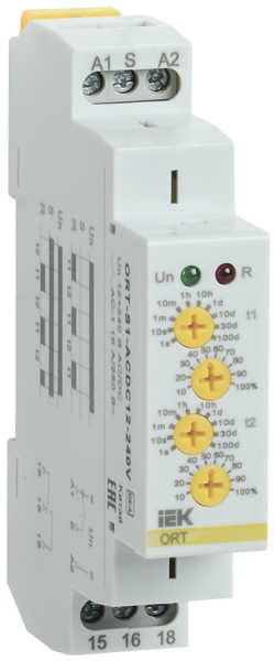 Реле циклическое ORT 1 контакт 12-240В AC/DC от магазина РЭССИ