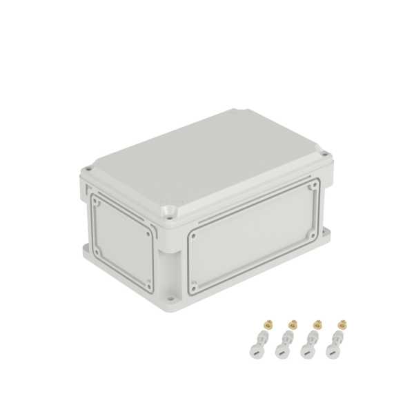Корпус IP66/IP67, 300х200х146 мм, без МП, с фланцами, непрозрачная крышка H= 21 мм от магазина РЭССИ