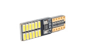 Светодиодная лампа VOLTON T10 T104 W2.1x9.5D CANBUS 12V 24 SMD 4014 блис. 2 шт. VLTC2004 от магазина РЭССИ