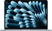 Ноутбук Apple MacBook Air A3240 M4 10 core 16Gb SSD256Gb/8 core GPU 13.6" Liquid Retina (2560x1664) macOS lt.blue WiFi BT Cam (MC6T4X/A) от магазина РЭССИ