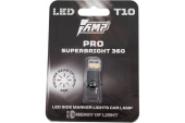 Габаритный светодиод AMP PRO 360 SuperBright T10 ШТ В0000048019 от магазина РЭССИ