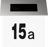 Светильник фасадный Gauss GS091 0.04Вт светодиод.лампа солнеч.бат. черный от магазина РЭССИ