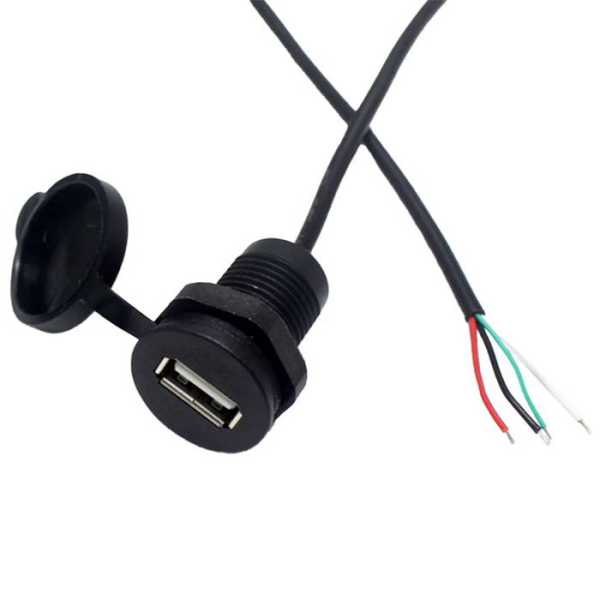 USB-4Pin M18 cap от магазина РЭССИ