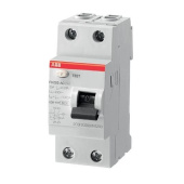 Выключатель дифф.тока УЗО ABB 2CSF202004R1630 F202 63A 30мА AC 2П 230В 2мод от магазина РЭССИ