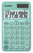 Калькулятор карманный Casio SL-310UC-GN-W-EC зеленый 10-разр. от магазина РЭССИ
