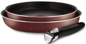 Набор сковород Tefal Ingenio Red 04175820 3 предмета (9100024805) от магазина РЭССИ